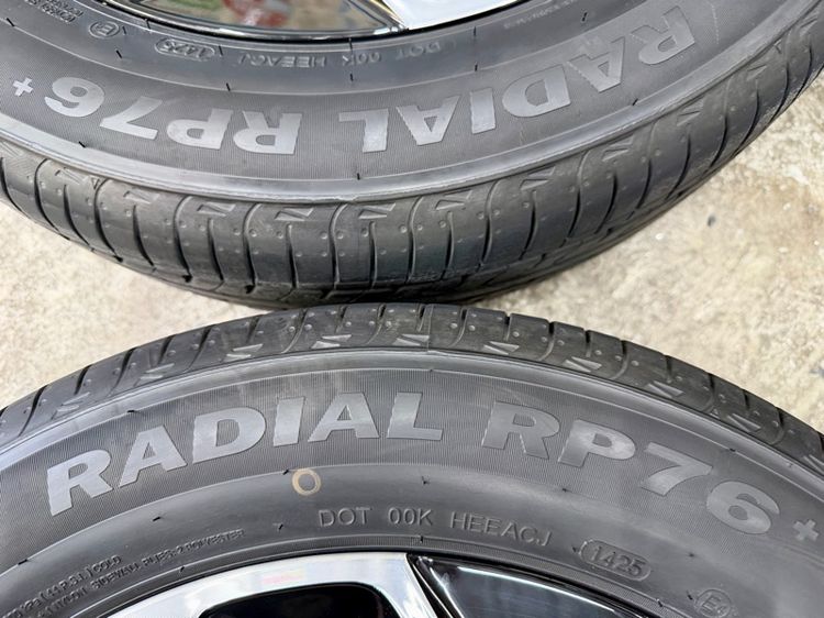 ล้อแม็ก BYD DOLPHIN ขอบ 16” ถอดป้ายแดง ยาง WESTLAKE 195-60R16 ปี 25 ตุ่มหน้ายางยังอยู่ครบ รูปที่ 11