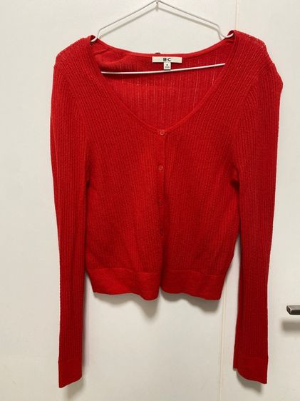 แขนยาว M เสื้อแจ็คเก็ต | เสื้อคลุม อื่นๆ คาดิแกน แดง