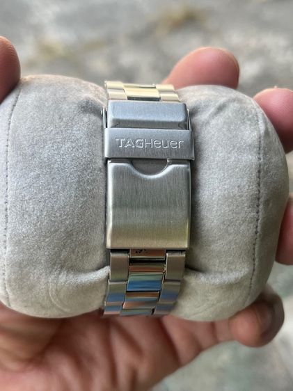 Tag Heuer Aquaracer Black Dial Chronograph Mens Watch CAF2110 รูปที่ 5