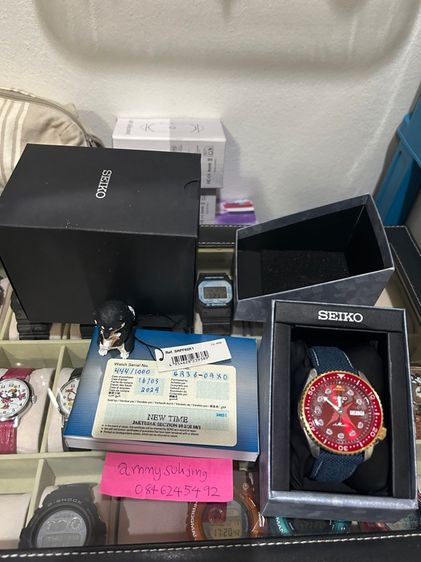 ขายseiko limited การ์ตูนวันพีช  lufy   รูปที่ 3