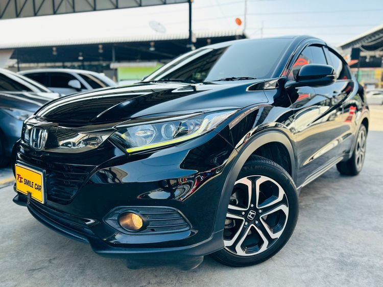 Honda HR-V 2019 1.8 E Utility-car เบนซิน ไม่ติดแก๊ส เกียร์อัตโนมัติ ดำ รูปที่ 2