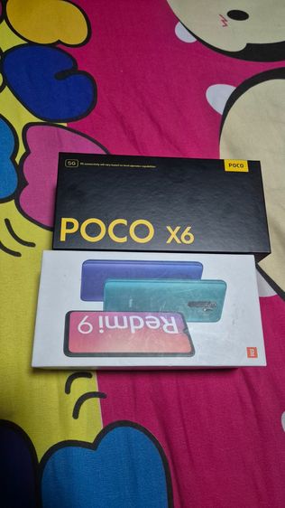 ยี่ห้ออื่นๆ 256 GB Poco x6 5g กับ Redmi 9