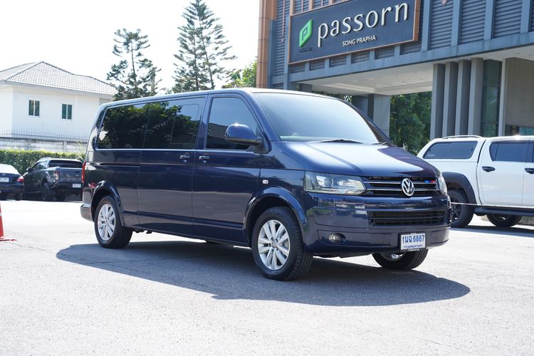 Volkswagen Caravelle 2012 2.0 TDi Van ดีเซล เกียร์อัตโนมัติ น้ำเงิน