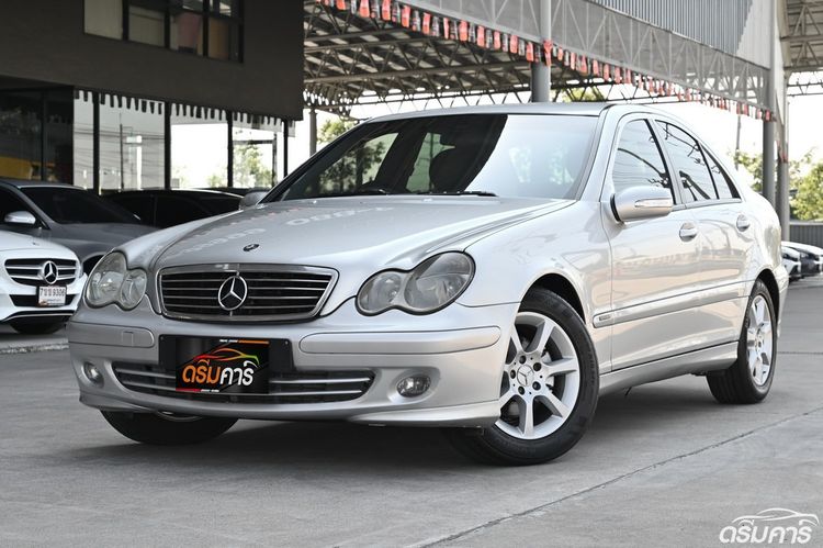 รถ Mercedes-Benz C-Class C180 Kompressor สี บรอนซ์เงิน