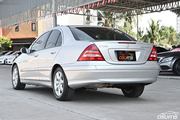 Mercedes-Benz C-Class 2005 C180 Kompressor Sedan เบนซิน ไม่ติดแก๊ส เกียร์อัตโนมัติ บรอนซ์เงิน รูปที่ 3