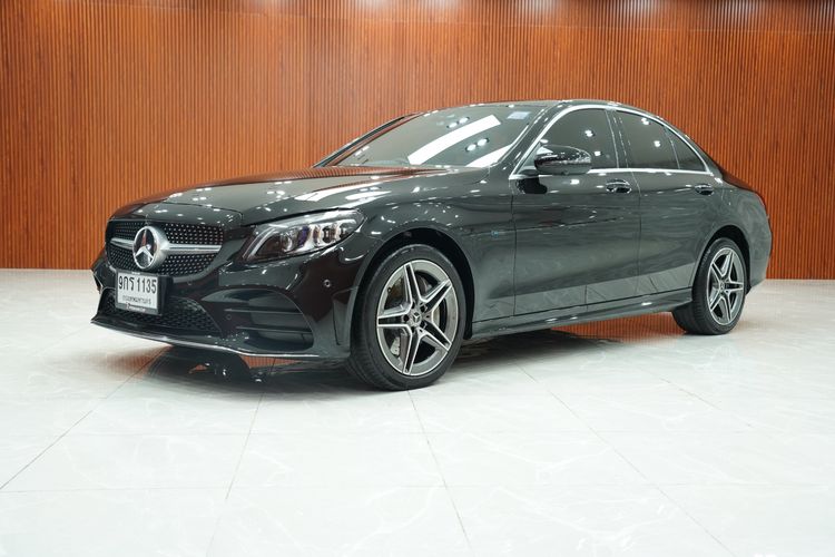 Mercedes-Benz C-Class 2020 C300 Sedan เบนซิน เกียร์อัตโนมัติ ดำ รูปที่ 3