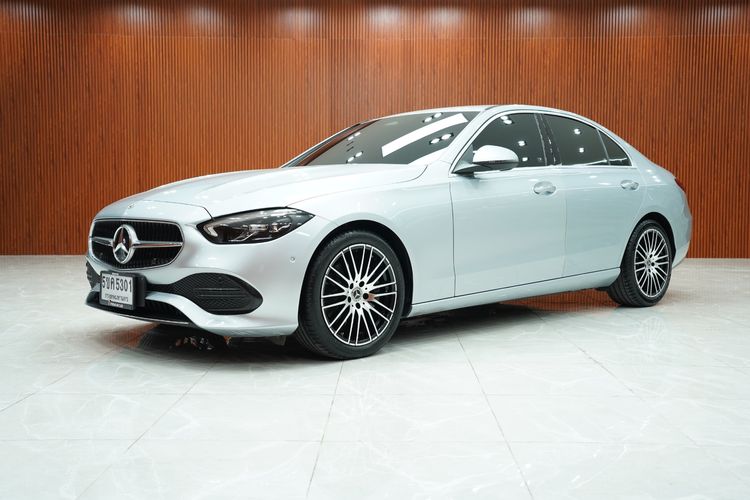 Mercedes-Benz C-Class 2024 C220 Sedan ดีเซล เกียร์อัตโนมัติ ดำ รูปที่ 3