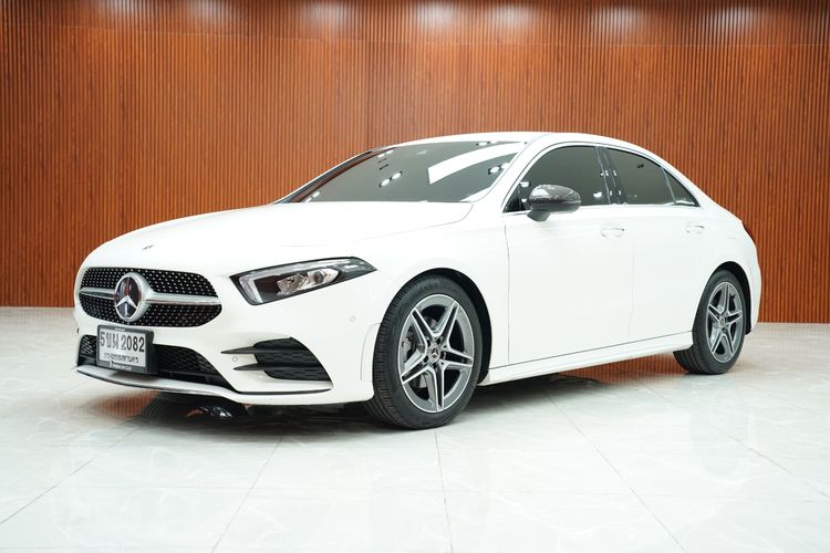 Mercedes-Benz A-Class 2022 A200 Sedan เบนซิน เกียร์อัตโนมัติ ขาว รูปที่ 3