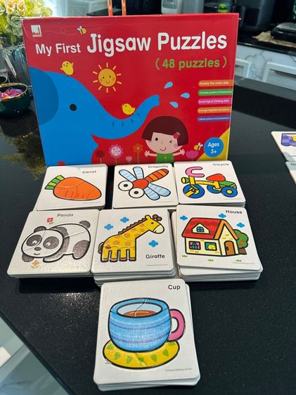 💥 My First Jigsaw Puzzles จิ๊กซอว์เด็กเล็ก  46 ภาพ