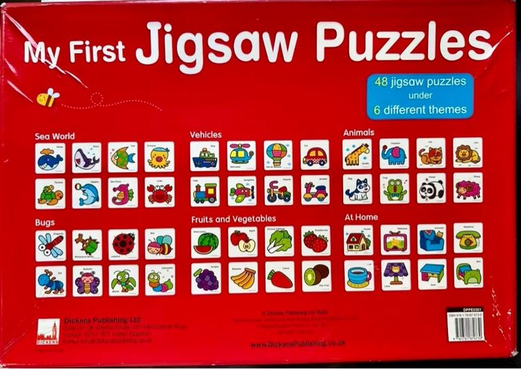 💥 My First Jigsaw Puzzles จิ๊กซอว์เด็กเล็ก  46 ภาพ รูปที่ 6