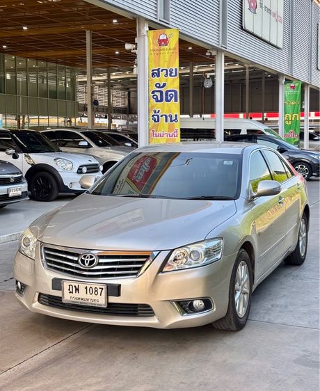 Toyota Camry 2010 2.0 G Sedan เบนซิน ไม่ติดแก๊ส เกียร์อัตโนมัติ บรอนซ์ทอง รูปที่ 2