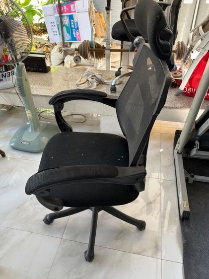 เก้าอี้นั่งทำงานเล่นคอมปรับระดับได้ มี4ตัว โช๊คปรับขึ้นลงได้ มีขายื่นนอนได้ ขายถูก รูปที่ 8