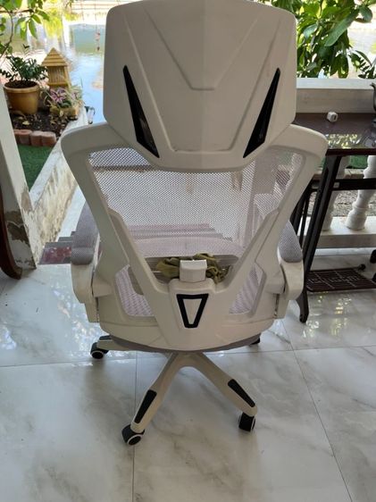 เก้าอี้นั่งทำงานเล่นคอมปรับระดับได้ มี4ตัว โช๊คปรับขึ้นลงได้ มีขายื่นนอนได้ ขายถูก รูปที่ 2
