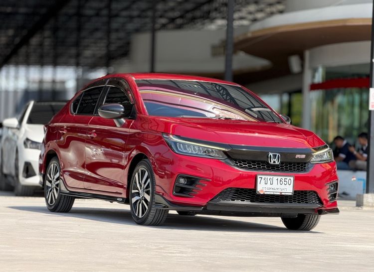 รถ Honda City 1.0 RS สี แดง