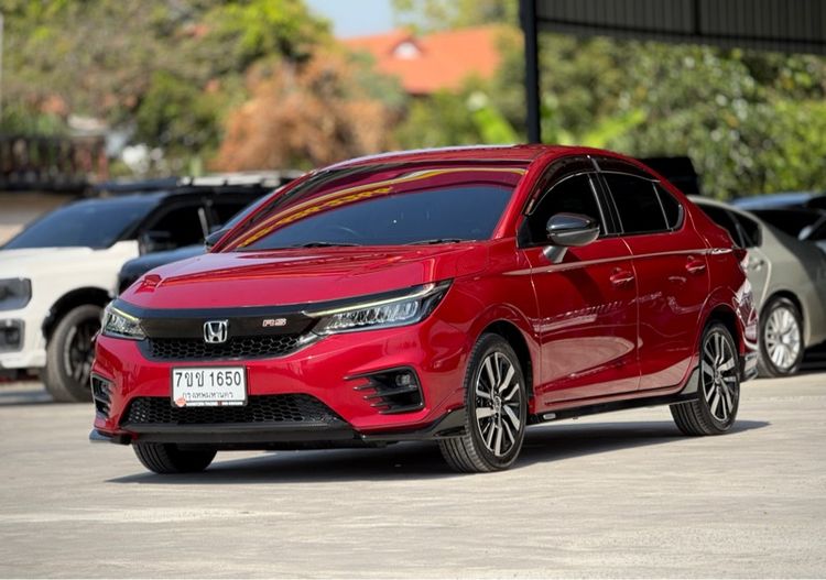 Honda City 2020 1.0 RS Sedan เบนซิน ไม่ติดแก๊ส เกียร์อัตโนมัติ แดง รูปที่ 2