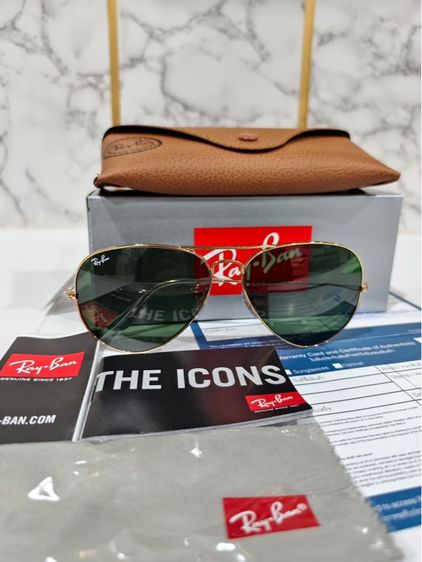 ขายแว่นกันแดด Ray-Ban AVIATOR 3025 ของแท้  รูปที่ 17