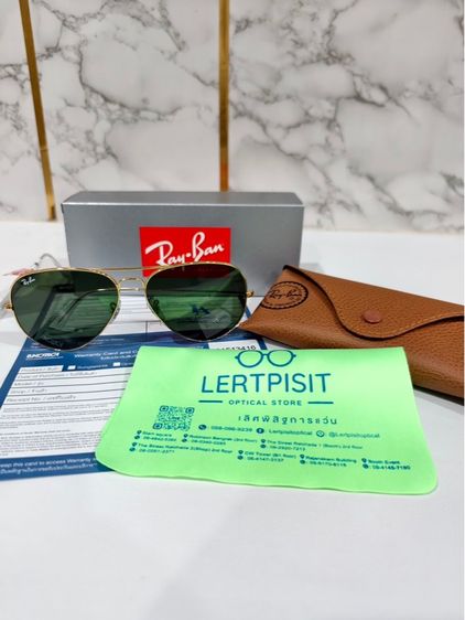 ขายแว่นกันแดด Ray-Ban AVIATOR 3025 ของแท้  รูปที่ 18