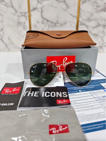 ขายแว่นกันแดด Ray-Ban AVIATOR 3025 ของแท้  รูปที่ 8