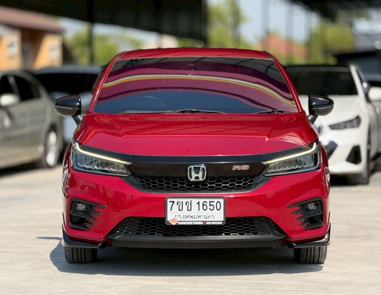 Honda City 2020 1.0 RS Sedan เบนซิน ไม่ติดแก๊ส เกียร์อัตโนมัติ แดง รูปที่ 2