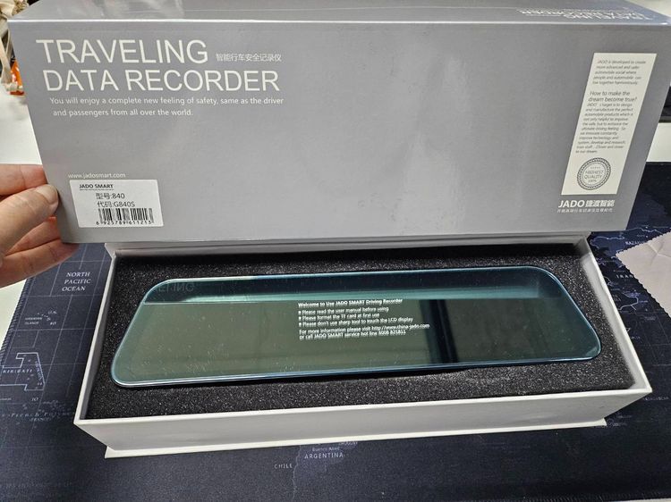กล้องติดรถยนต์แบบกระจก JADO Dash Cam รูปที่ 2