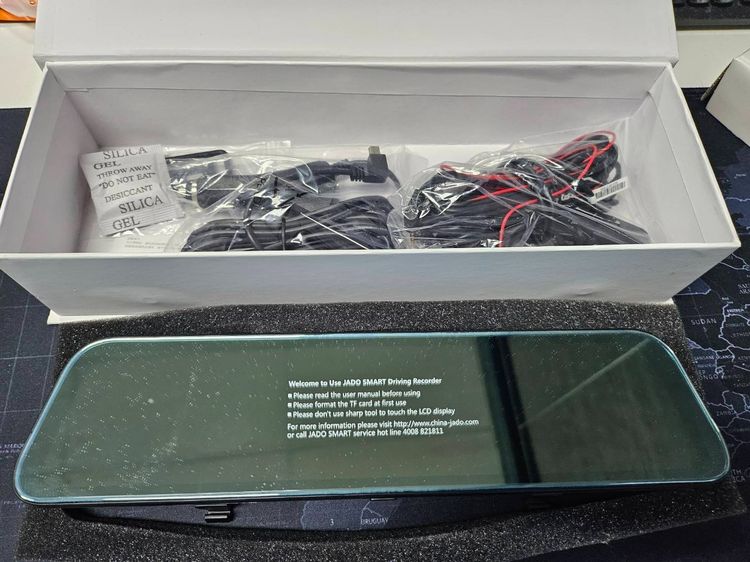 กล้องติดรถยนต์แบบกระจก JADO Dash Cam