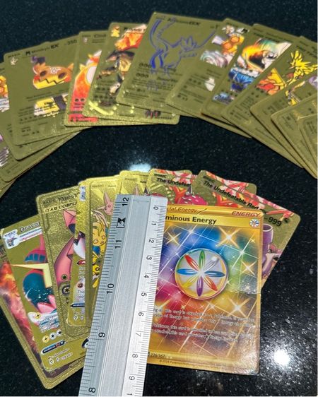🏆🐥Pokémon Gold Card การ์ดทองเลเซอร์ 3D งานสวยคมระดับพรีเมี่ยม✨ รูปที่ 4