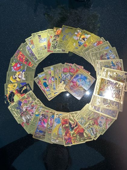🏆🐥Pokémon Gold Card การ์ดทองเลเซอร์ 3D งานสวยคมระดับพรีเมี่ยม✨ รูปที่ 3