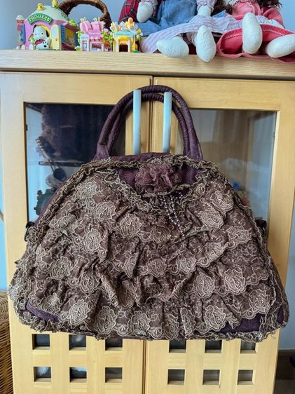 กระเป๋าลูกไม้วินเทจ