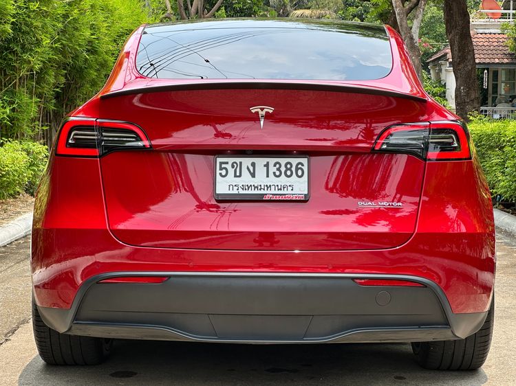 Tesla Model Y 2023 Performance Utility-car ไฟฟ้า ไม่ติดแก๊ส เกียร์อัตโนมัติ แดง รูปที่ 4
