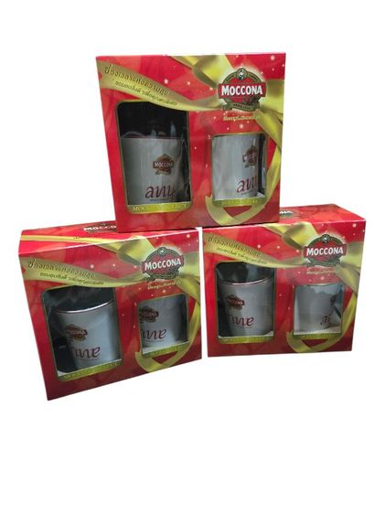 แก้วกาแฟ Moccona ขายแยกเซ็ต เซ็ตละ 60บาท