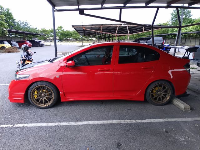 Honda City 2009 1.5 S i-VTEC Sedan เบนซิน ไม่ติดแก๊ส เกียร์อัตโนมัติ แดง รูปที่ 4