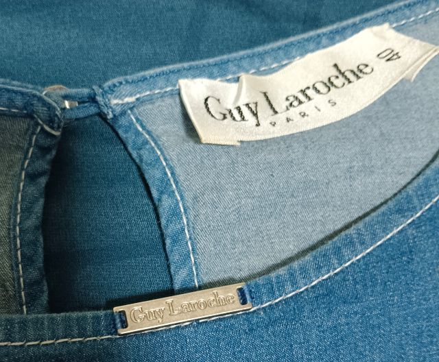 เสื้อ Guy Laroche แขน3ส่วน เบอร์ 40 ลายนก รูปที่ 4