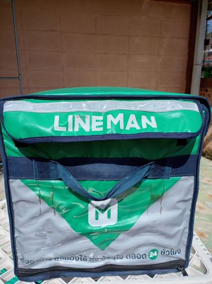 กระเป๋าใส่อาหารไรเดอร์ Line MAN side ใหญ่สุด รูปที่ 3
