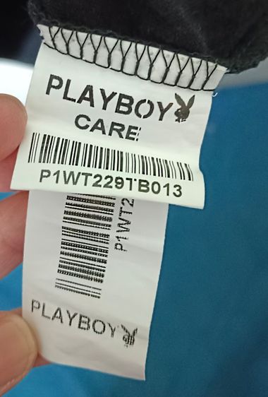 เสื้อยืด Playboy สีดำ รูปที่ 6