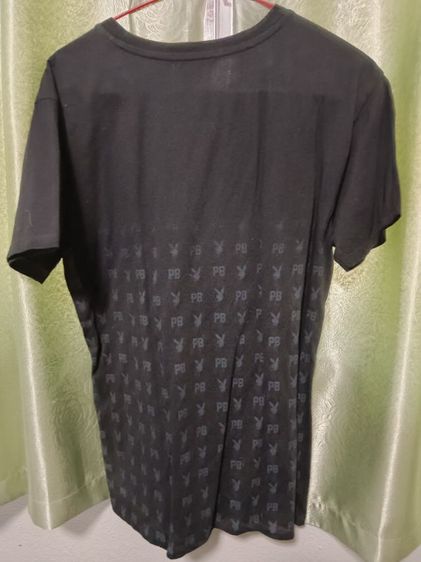 เสื้อยืด Playboy สีดำ รูปที่ 2