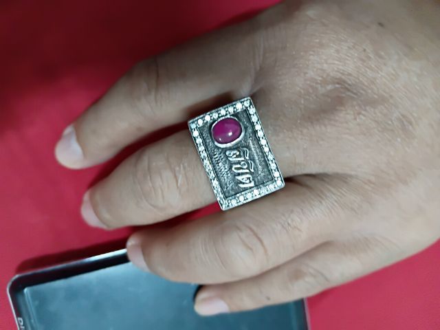 กำไลเงินพระราหูแหวนเงินนามสกุล รูปที่ 3