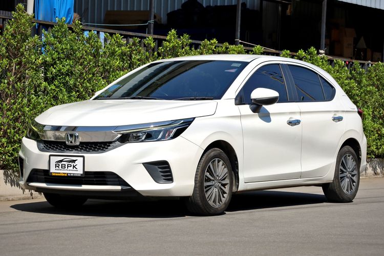 Honda City 2021 1.0 SV Sedan เบนซิน ไม่ติดแก๊ส เกียร์อัตโนมัติ ขาว