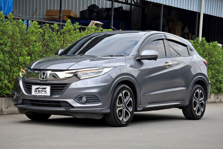 Honda HR-V 2019 1.8 EL Utility-car เบนซิน ไม่ติดแก๊ส เกียร์อัตโนมัติ เทา