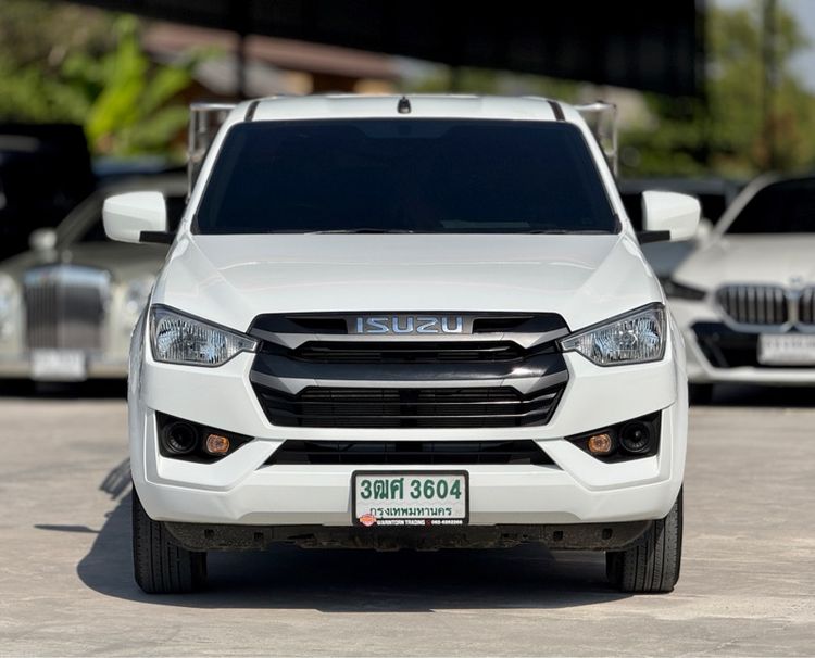 Isuzu D-MAX 2023 1.9 S Pickup ดีเซล ไม่ติดแก๊ส เกียร์ธรรมดา ขาว รูปที่ 2