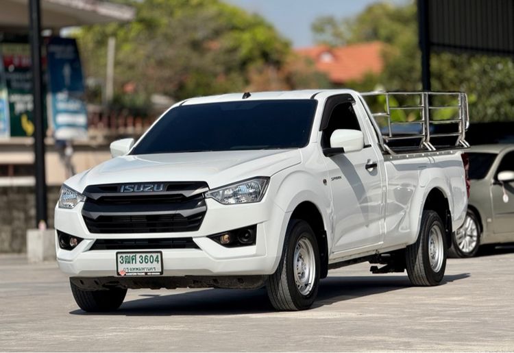 Isuzu D-MAX 2023 1.9 S Pickup ดีเซล ไม่ติดแก๊ส เกียร์ธรรมดา ขาว รูปที่ 3
