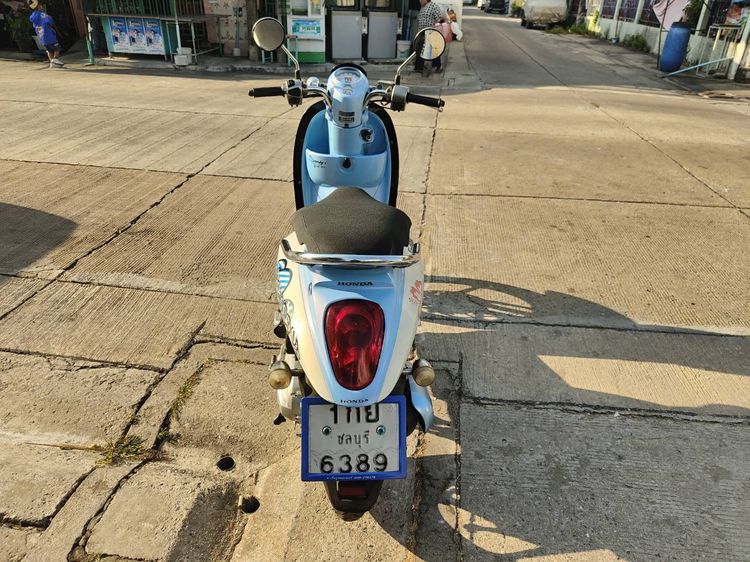 🛵ยังไงก็ขาย SCOOPY-i ปี 54 เครื่องดี สีสวย สตาร์ทมือ เล่มชุดโอนครบ+เปลี่ยนถ่ายน้ำมันเครื่องฟรี ส่งฟรี30 ก.ม รูปที่ 5