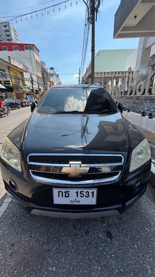 Chevrolet Captiva 2008 2.0 LT 4WD Utility-car ดีเซล ไม่ติดแก๊ส เกียร์อัตโนมัติ ดำ