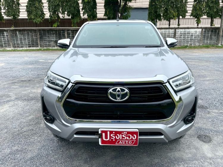 Toyota Hilux Revo 2021 Double Cab 2.8 High 4WD Pickup ดีเซล ไม่ติดแก๊ส เกียร์อัตโนมัติ เทา รูปที่ 2