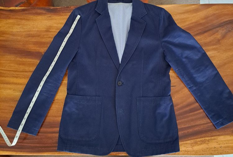 เสื้อสูทแบรนด์ S'fare (เอสแฟร์) สีกรมท่า  รูปที่ 8