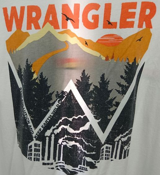 เสื้อยืด Wrangler เบอร์ L  รูปที่ 4