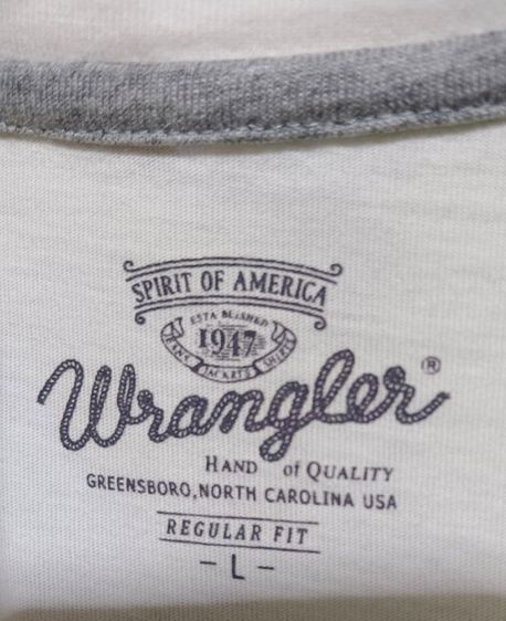เสื้อยืด Wrangler เบอร์ L  รูปที่ 5