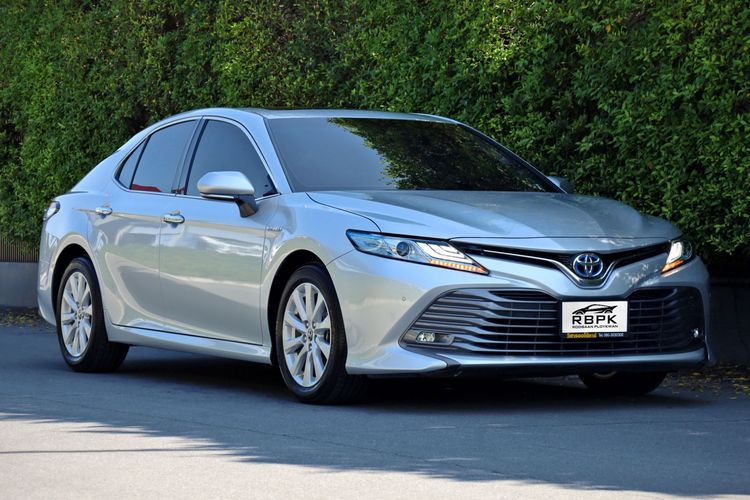 Toyota Camry 2018 2.5 Hybrid Sedan ไฮบริด ไม่ติดแก๊ส เกียร์อัตโนมัติ เทา รูปที่ 4