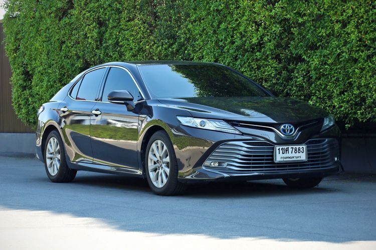 Toyota Camry 2020 2.5 Hybrid Sedan ไฮบริด ไม่ติดแก๊ส เกียร์อัตโนมัติ เทา รูปที่ 4