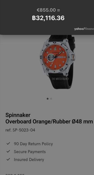 นาฬิกา Spinnaker auto diver แบรนด์ ญี่ปุ่น รูปที่ 12
