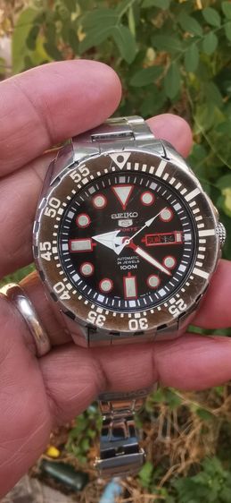 Vtg.Seiko Sports 4R36 Auto Japan Men's Decura แด็กคูรา แห้ง แห้ง  ใช้มือเดียวออกห้าง  หน้าปัดตัวเรือนมีรอยใช้งาน ผ่านสมรภูมิ คลาสสิค ตัวสะสม รูปที่ 4